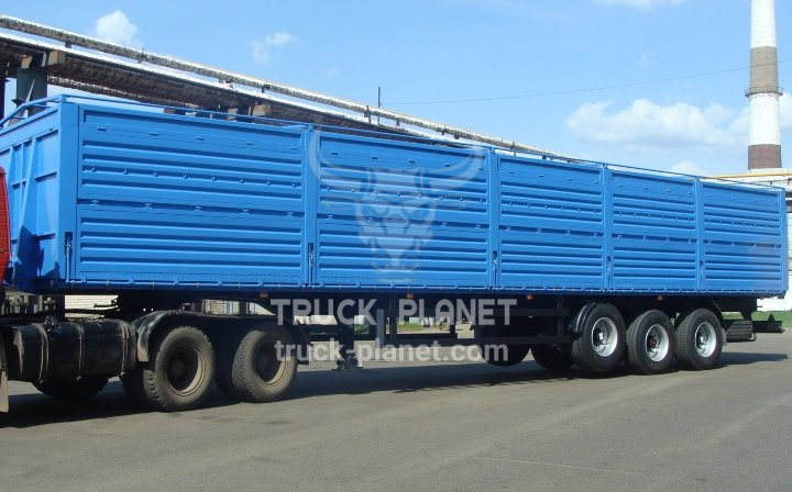 БОРТОВОЙ ПОЛУПРИЦЕП-ЗЕРНОВОЗ НЕФАЗ 93341-41-07 (3-х ОСНЫЙ)